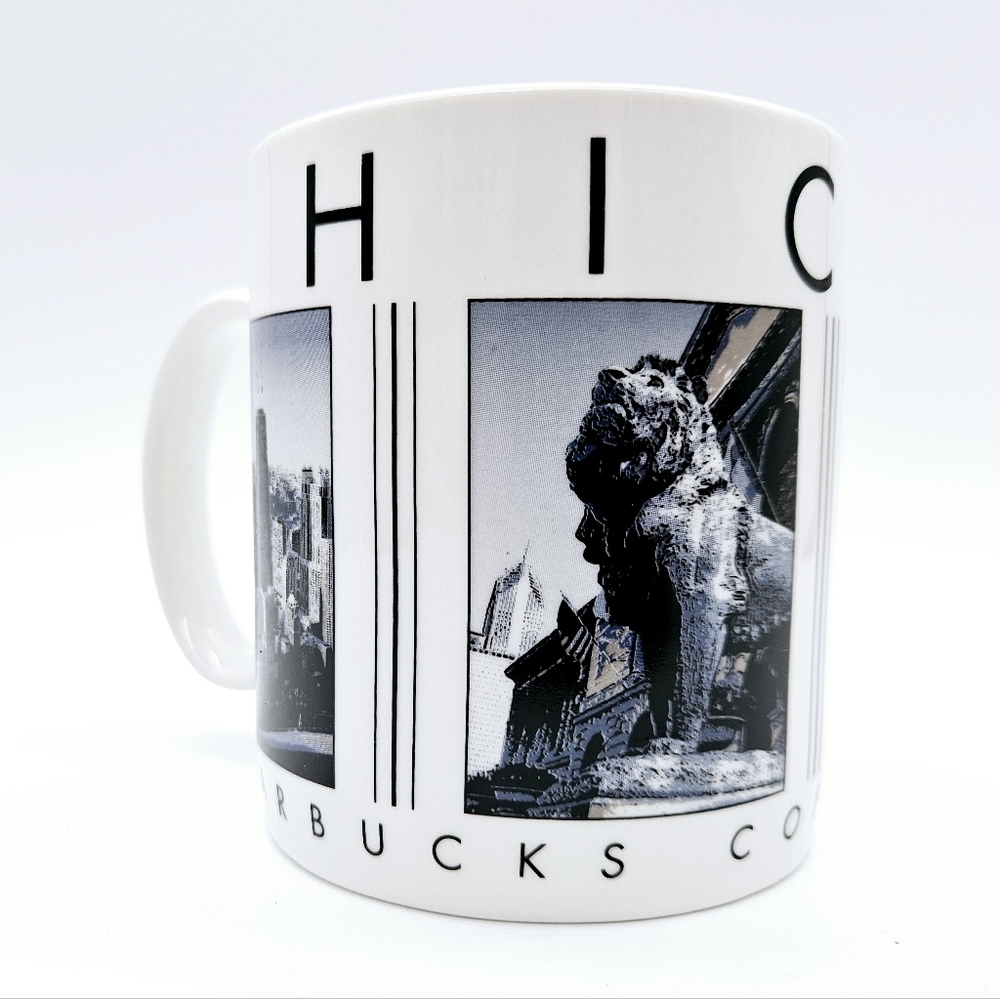 VINTAGE | 2003 Starbucks Barista City Scenes Series CHICAGO mug